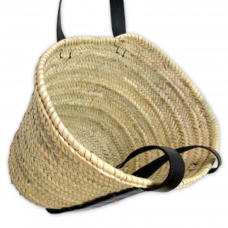 Palmblatt-Tasche mit Leder IBIZA-2S